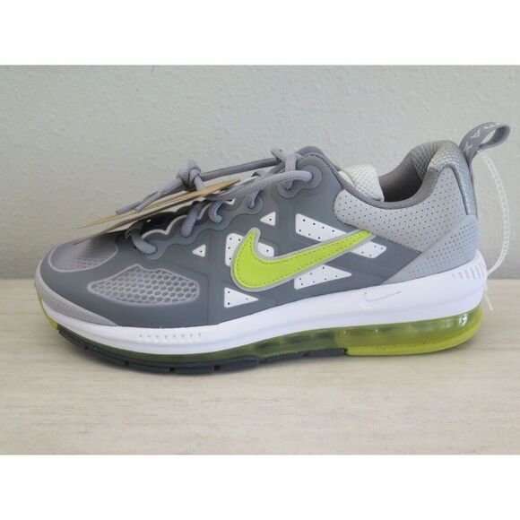 Nike CW1648 005 Men's Sz 9.5 Gray/Volt Green Air Max Genome Running Shoes $170 - Picture 6 of 12
